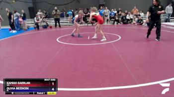 120 lbs 3rd Place Match - Kamiah Gaerlan, WA vs Olivia Bezdicek, ID