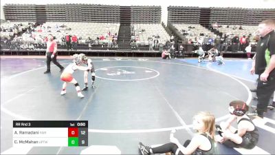 56 lbs Rr Rnd 3 - Ari Ramadani, Fair Lawn vs Carter McMahan, Upper Township