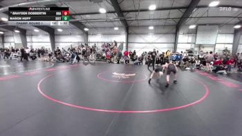 138 lbs Champ. Round 1 - Mason Huff, South vs Brayden Dobbertin, Highlands Ranch