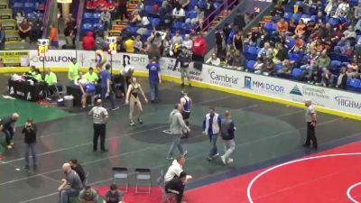 147 lbs Consi Of 16 #1 - Andrew Lappine, Nazareth vs Blake Parker, Warrior Run