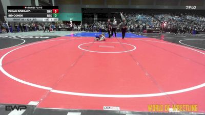 120 lbs Quarterfinal - Elijah Borrayo, Salem Elite Mat Club vs Sid Cohen, Rancho Bernardo Wrestling Club (RBWC)