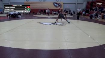174 lbs Semifinal - Danny Diaz, Grand View (Iowa) vs Micah Roper, Grand View (Iowa)
