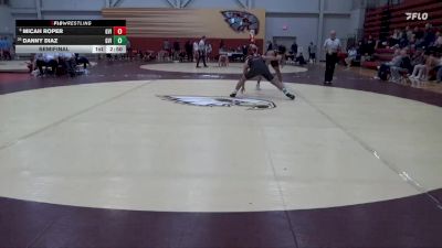 174 lbs Semifinal - Danny Diaz, Grand View (Iowa) vs Micah Roper, Grand View (Iowa)