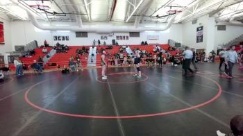 190 lbs 1st Place Match - Ava Dafoe, Thermopolis vs Olivia Tanner, Pinedale