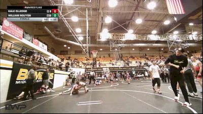 96 lbs Final - Kale Elledge, E3 Wrestling vs William Nguyen, Standfast OKC