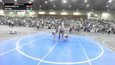 62 lbs Round Of 16 - Chase Cawelti Jr, Fernley WC vs Jett Finn, USA Gold