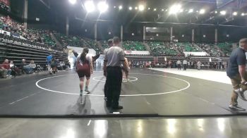 1-5A 235 Champ. Round 1 - Niya Turner, Arab vs Teresa Fieffer, Hamilton High School