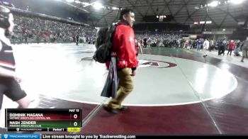 108 lbs Cons. Round 2 - Dominik Magana, Victory Wrestling-Central WA vs Nash Zender, Piranha Wrestling Club