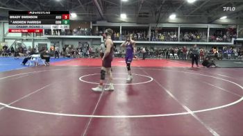 157 lbs Champ. Round 2 - Brady Swenson, Augsburg vs Andrew Parrish, Cornell College