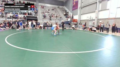 68 kg Cons. Sub-quarters - Josie Houk, Tiger Den Wrestling Club vs Elise Twait, Argo Wrestling Club