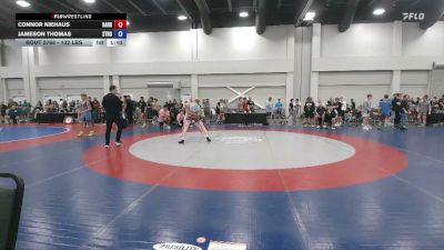 132 lbs Cons. Semis - Connor Niehaus, Harrison vs Jameson Thomas, Stronghold