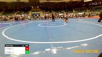 150 lbs Semifinal - Gia Coons, CPA Wrestling vs Skylar Slade, Moen Wrestling Academy