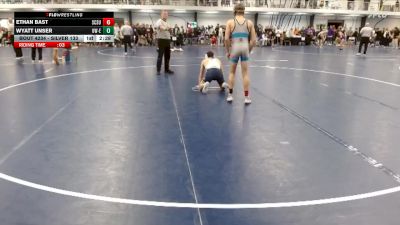 Silver 133 lbs 1st Place Match - Ethan Bast, St. Cloud State vs Wyatt Unser, Wisconsin-Eau Claire