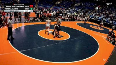 115 lbs Cons. Semi - Amelia Nidelea-Polanin, Hampshire vs Victoria Macias, Burlington (Central)