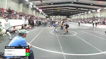 215 lbs Quarterfinal - Aidan Osborn, Skyline vs Frankie Gargus, Cedaredge Wrestling Club