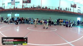120 lbs Semifinal - Ryan Hockaday, Contenders Wrestling Academy vs Jacoby Moore, Hobart Wrestling Club