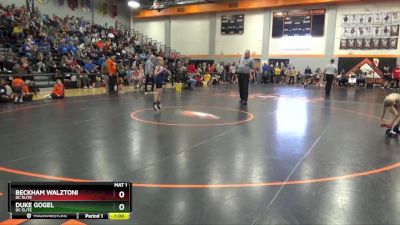 57 lbs Quarterfinal - Duke Gogel, DC Elite vs Beckham Walztoni, DC Elite