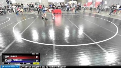 175 lbs Cons. Round 2 - Zeke Lehrke, AWA vs Braden Peterson, LAW/BUILT