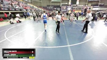 106 lbs Champ. Round 2 - Brylynn Brite, Alabama vs Daniel Green, Billings Wrestling Club