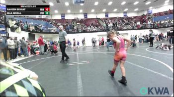 46-49 lbs Round Of 16 - Raygen Bryant, Prime Wrestling vs Ella Mcgill, Standfast