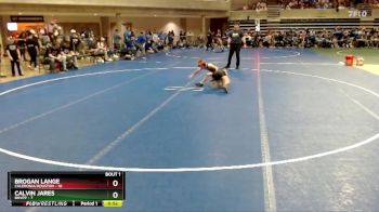 65 lbs Semis (4 Team) - Calvin Jares, BHVPP vs Brogan Lange, Caledonia/Houston