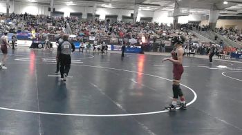 AA 113 lbs Champ. Round 1 - Noah Watkins, Dobyns Bennett High School vs Ka`lel Fuller, Riverdale High School