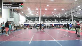93 lbs Rr Rnd 3 - Cassidy Nelson, Alpha Girlz vs Abigail Neidig, Central Pennies