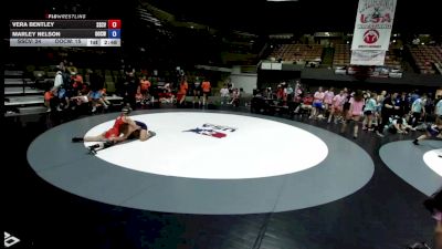 135 lbs Vera Bentley, SCVWA - Santa Clara Valley Wrestling Association vs Marley Nelson, OCWA - Orange County Wrestling Association