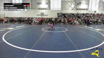 62 lbs Cons. Round 3 - Joey Capezzuto, Club Not Listed vs Colin Knab, North Tonawanda Wrestling Club