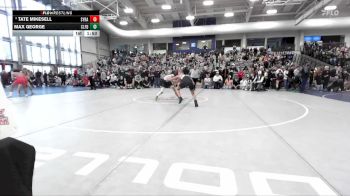 126 lbs Cons. Round 3 - Tate Mikesell, Syracuse vs Max George, Clearfield