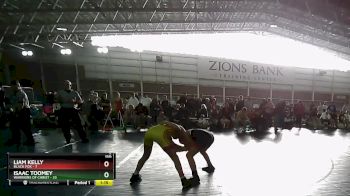110 lbs Champ Round 1 (16 Team) - Isaac Toomey, Warriors Of Christ vs Liam Kelly, Black Fox