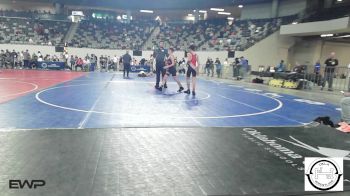 100 lbs Round Of 32 - Ethan Corral, Yukon vs Cash Howard, Coweta