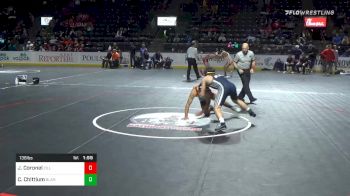 138 lbs Quarterfinal - Joel Coronel, Zillah vs Cody Chittium, Blair Academy