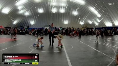 72 lbs Round 1 (10 Team) - Gunner Boyd, Slivka Elite vs Garrett Nicklos, Foundry WC