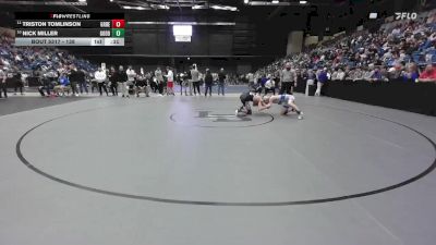 138 lbs Cons. Round 3 - Nick Miller, Goddard vs Triston Tomlinson, Great Bend