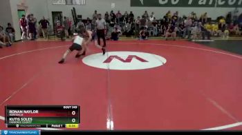 126 lbs 9th Place Match - Ronan Naylor, Huntsville vs Kutis Soles, Cherokee County