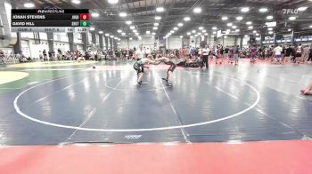 120 lbs Rr Rnd 1 - Jonah Stevens, Journeymen Wrestling Red vs David Hill, Team Shutt Garnett Trained