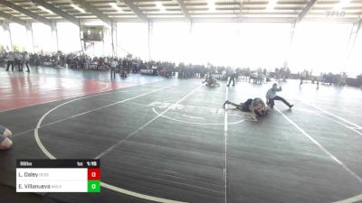 98 lbs Quarterfinal - Lane Daley, Desert Dogs WC vs Emanu Villanueva, Wolfpack Wr Ac