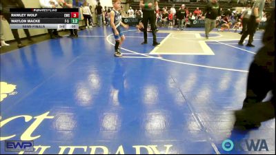 52 lbs Consi Of 4 - Kash Knapski, Kingfisher YellowJackets vs Xander Cermak, Perry Wrestling Academy