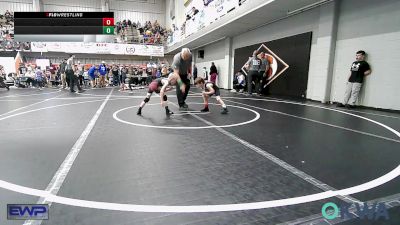 49 lbs Quarterfinal - Axel Gregory, Tulsa Blue T Panthers vs Maverick Reid, Pocola Youth Wrestling