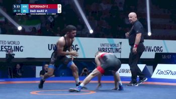 55 kg 1/2 Final - Emin Narimanovitch Sefershaev, Individual Neutral Athletes vs Poya Soulat Dad Marz, Iran