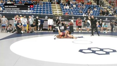 126 lbs Cons. Sub-rd Of 64 - Jake Gonzales, Colorado vs Santino Martinez, New Mexico
