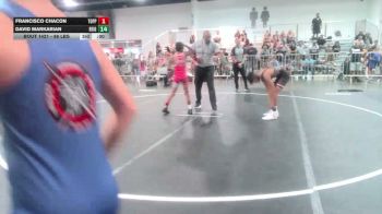 86 lbs Quarterfinal - Landen Fortunato, Threshold WC vs Luca Kling, Mantanona TC