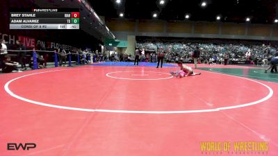 120 lbs Consi Of 8 #2 - Brey Stahle, Idaho Gold vs Adam Alvarez, Team Selma