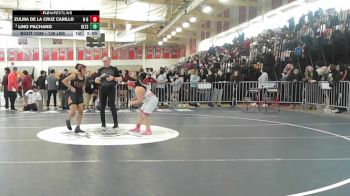 138 lbs Quarterfinal - Zulma De La Cruz Carillo, New Bedford vs Lino Pachano, Greater Lawrence