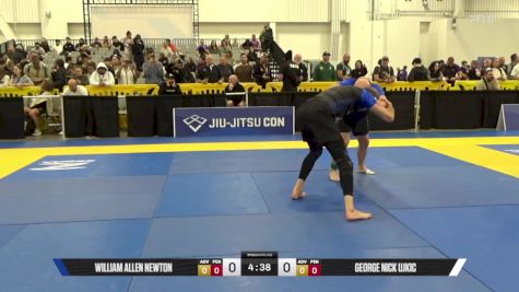 George Nick Ujkic vs William Allen Newton 2025 World IBJJF Jiu-Jitsu No-Gi Championship