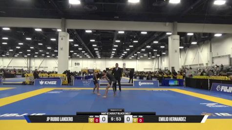 Emilio Hernandez vs JP Rubio Landero 2025 World IBJJF Jiu-Jitsu No-Gi Championship