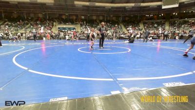 52 lbs Consi Of 4 - Dimitri Staton, SWAT vs Major Greer, Siouxland Wrestling Academy
