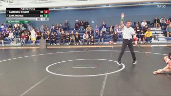 184 lbs Champ. Round 1 - Sam Andres, Nebraska-Kearney vs Cameron Shultz, Fort Hays State