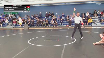 184 lbs Champ. Round 1 - Sam Andres, Nebraska-Kearney vs Cameron Shultz, Fort Hays State